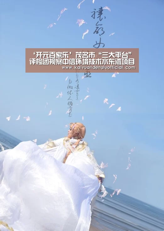 ‘开元百家乐’茂名市“三大平台”评检团视察中信环境技术水东湾项目(图1) 开元百家乐
